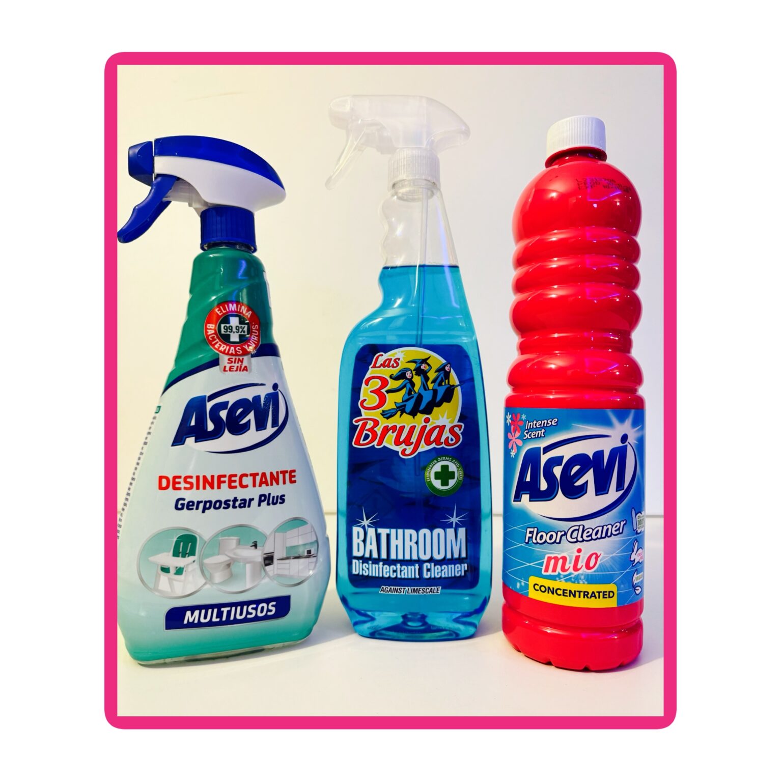 Tenner Favourites Spanish Cleaning Products UK